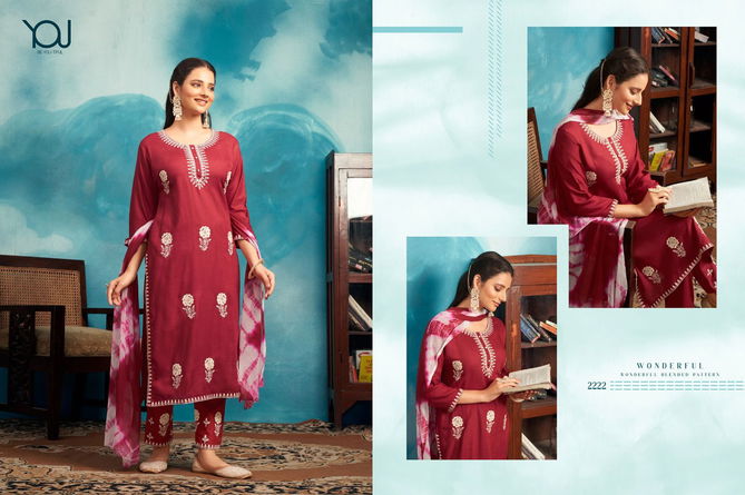 Sitara By Wanna Rayon Slub Readymade Suits Wholesale Shop In Surat
